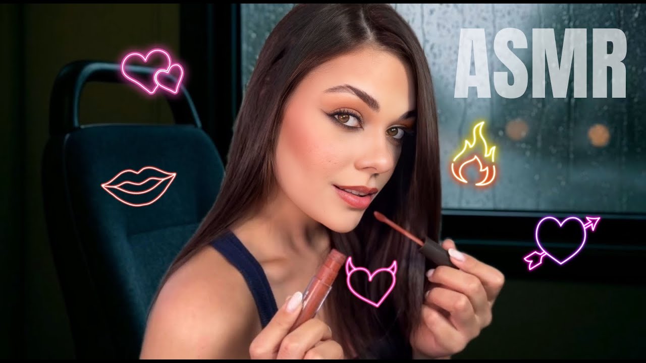 ASMR: A Menina Obcecada Faz Sua Maquiagem No Ônibus 🫦