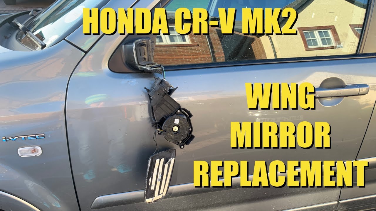 Honda CR-V Mk2 Door Card Removal And Wing Mirror Replacement