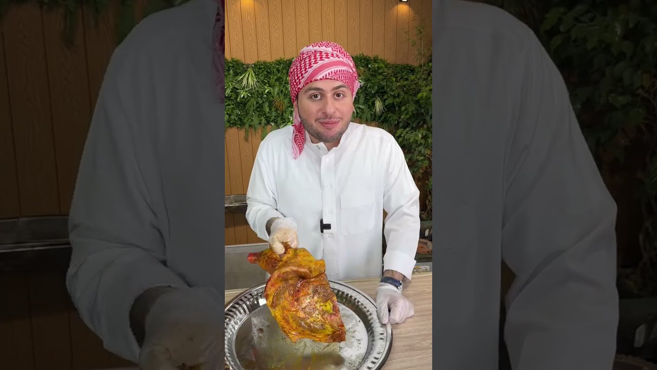 مندي اللحم بدون حفرة أو طنجرة!!