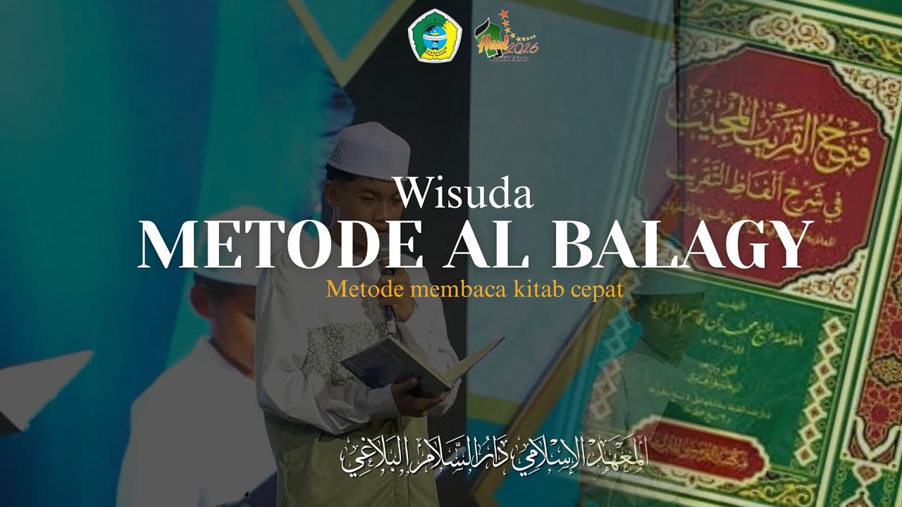 wisuda metode al balagy ke-1 | Thaul masyayik 2026| Pondok Pesantren Darussalam Blokagung