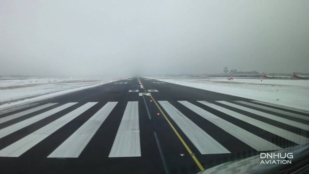 A320 Takeoff in Berlin Noseview HD