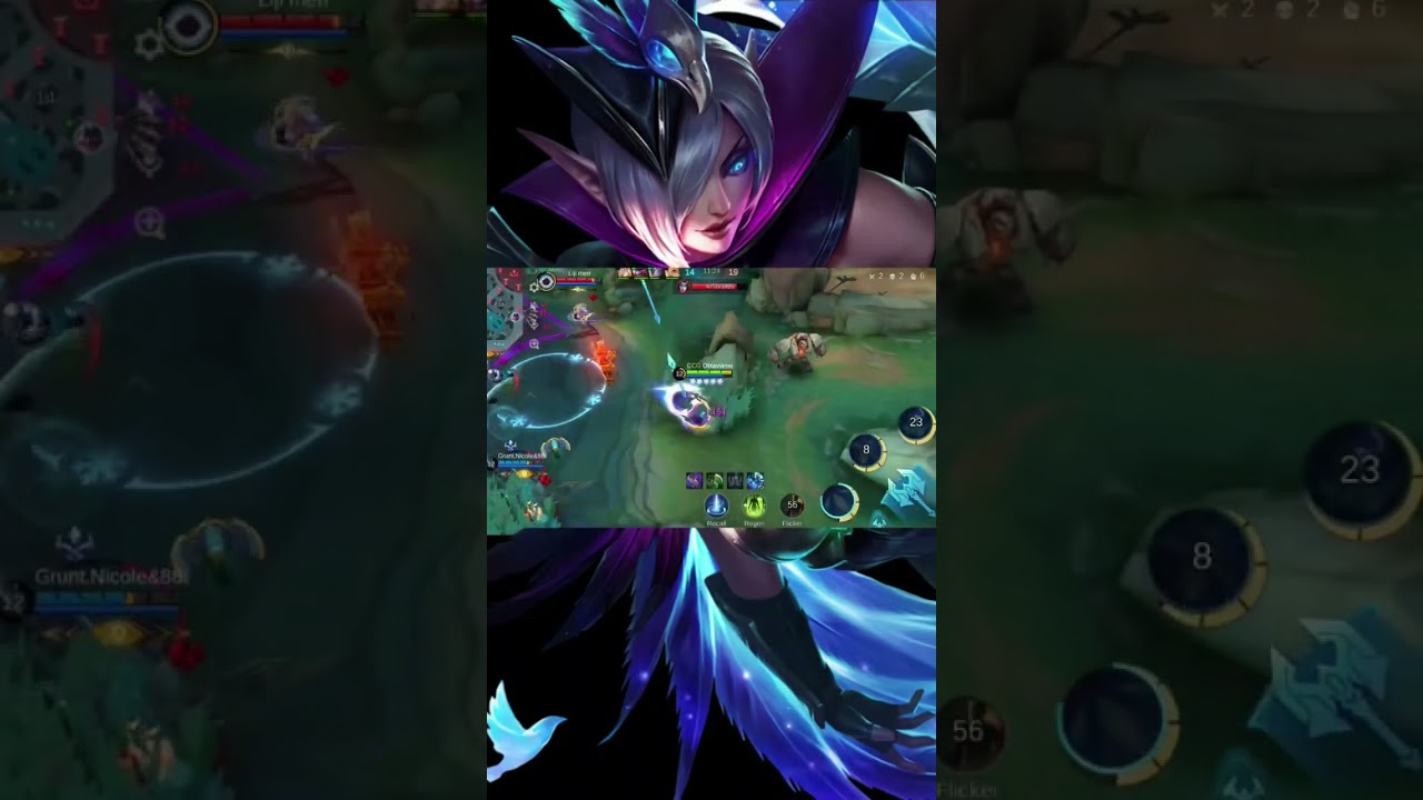 MIYA MENYADAP MUSUH FREDRIN DAN NATAN DOUBLE KILL 