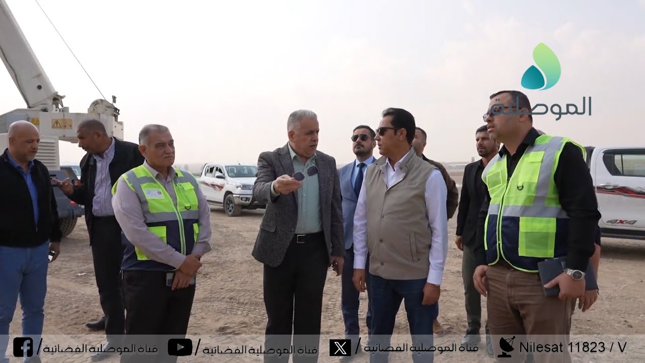 محافظ نينوى يتفقد سير الاعمار في مطار الموصل الدولي ويؤكد: المطار أهم مشروع لدى الحكومة المحلية