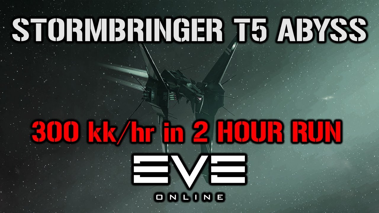 300 миллионов в час на Stormbringer в безднах 5 уровня | Eve Online