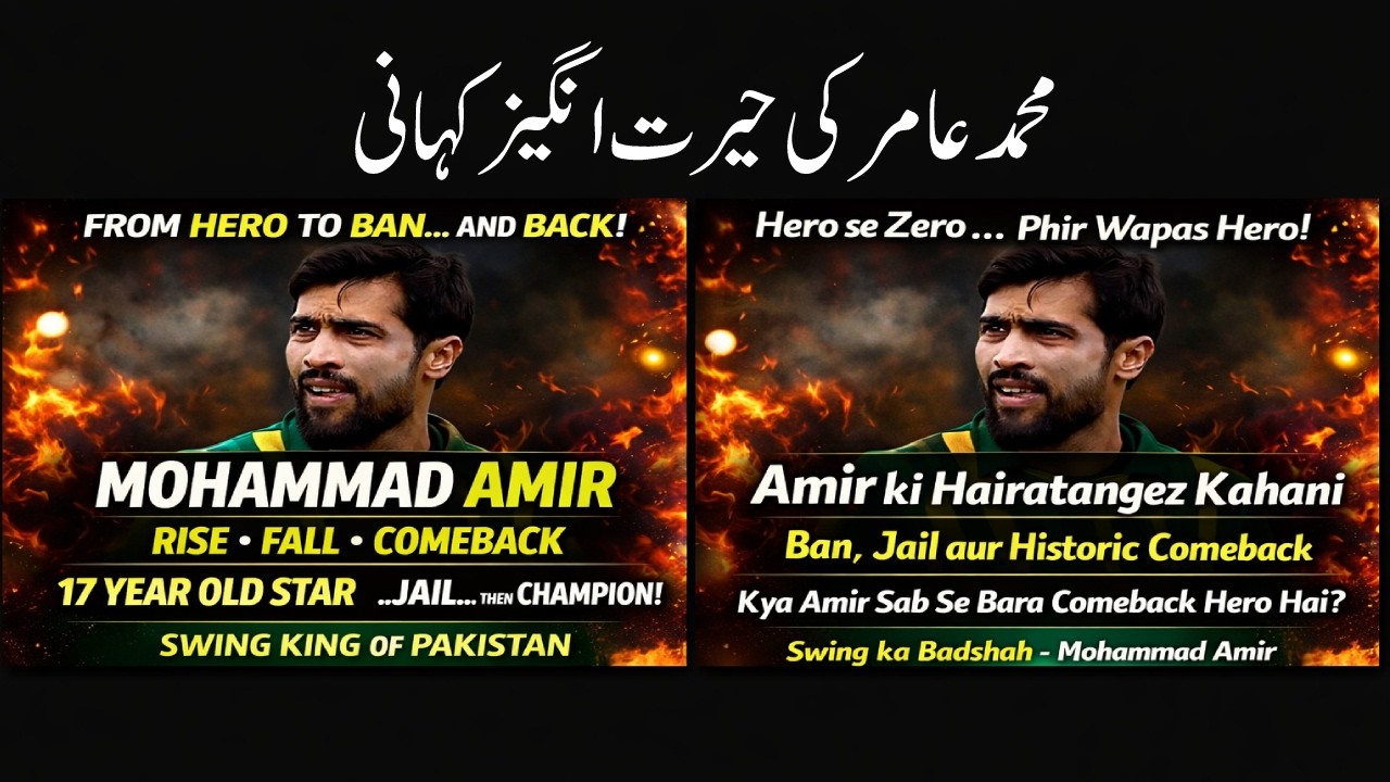Mohammad Amir Full Story – Rise, Ban & Comeback of Pakistan’s Swing King | Emotional Journey
