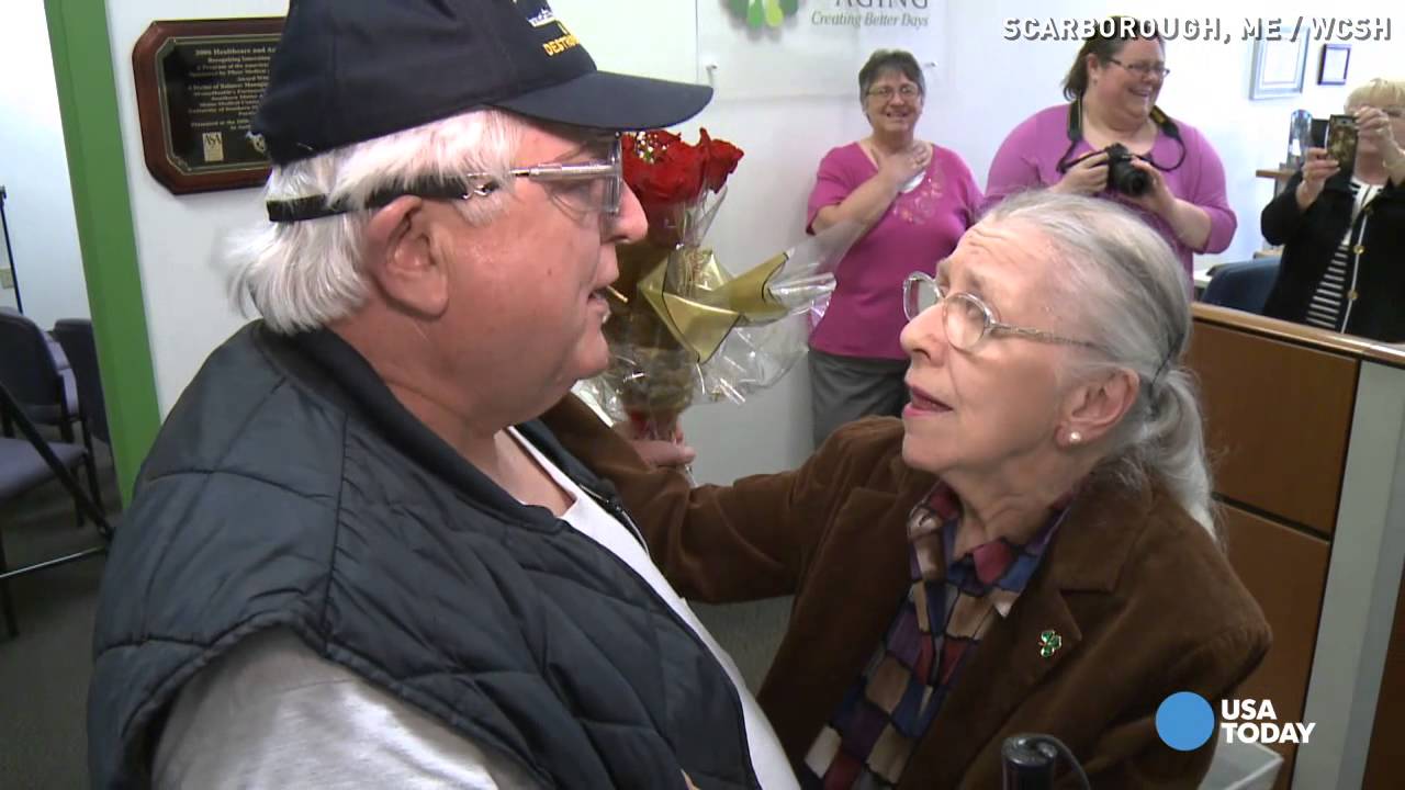 Watch what happens when brother and sister reunite after 45 years