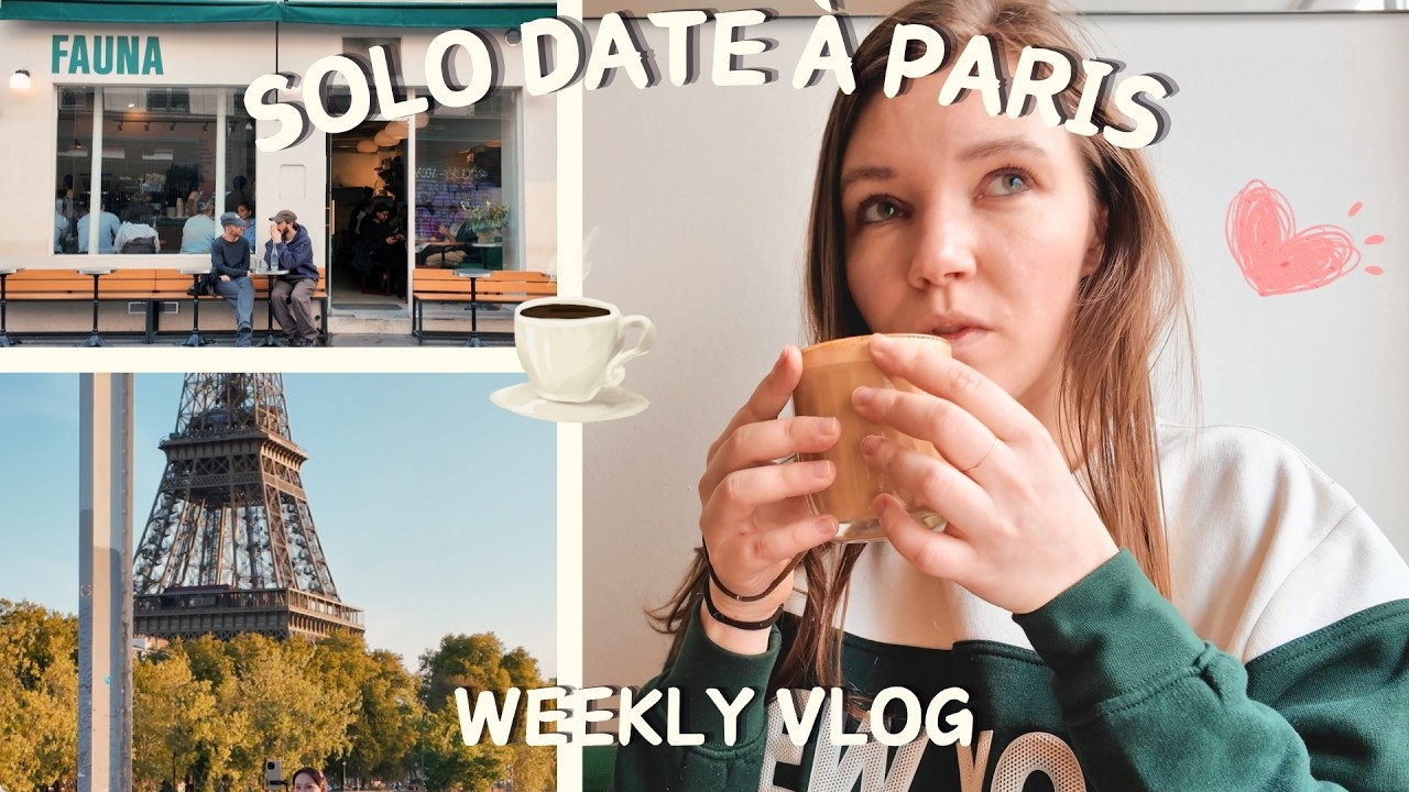 Une semaine dans ma vie Parisienne : balades sur les quais, shopping et pâtisseries 🍮🍁 Weekly vlog 🤎