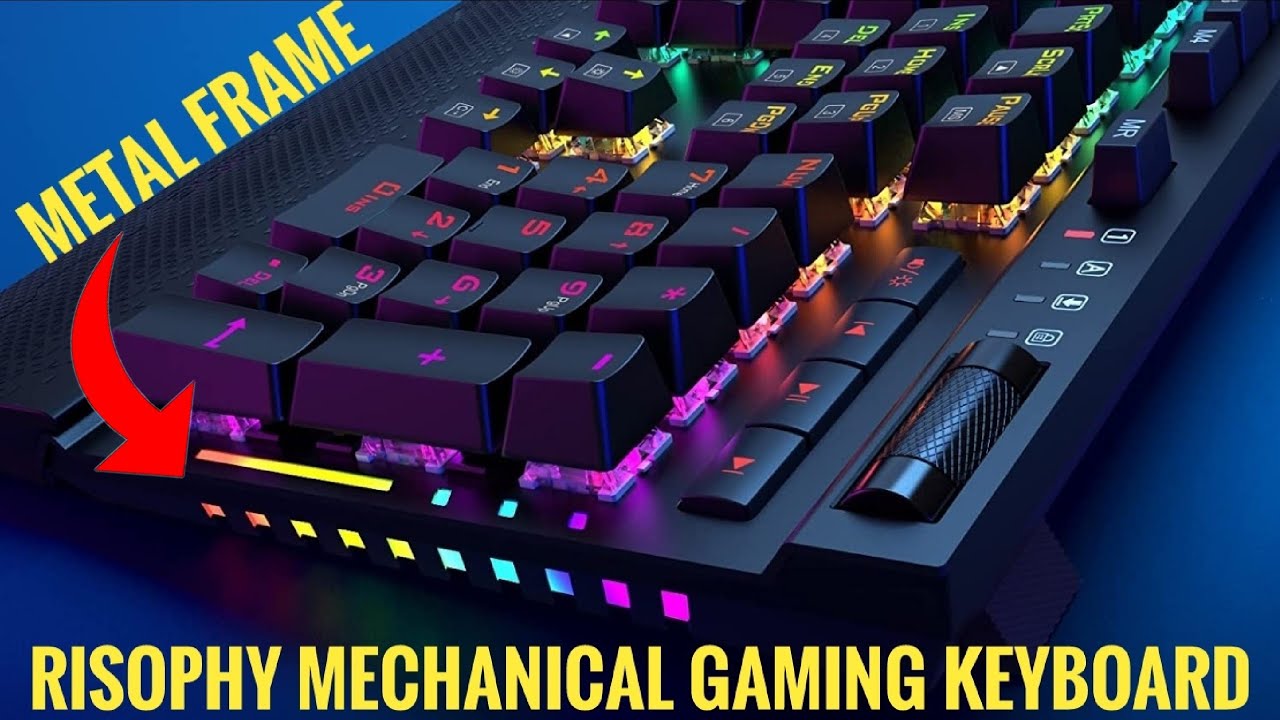 Best: RisoPhy Mechanical Gaming Keyboard Wired USB (Xbox - PS5) Full Review 💯😁
