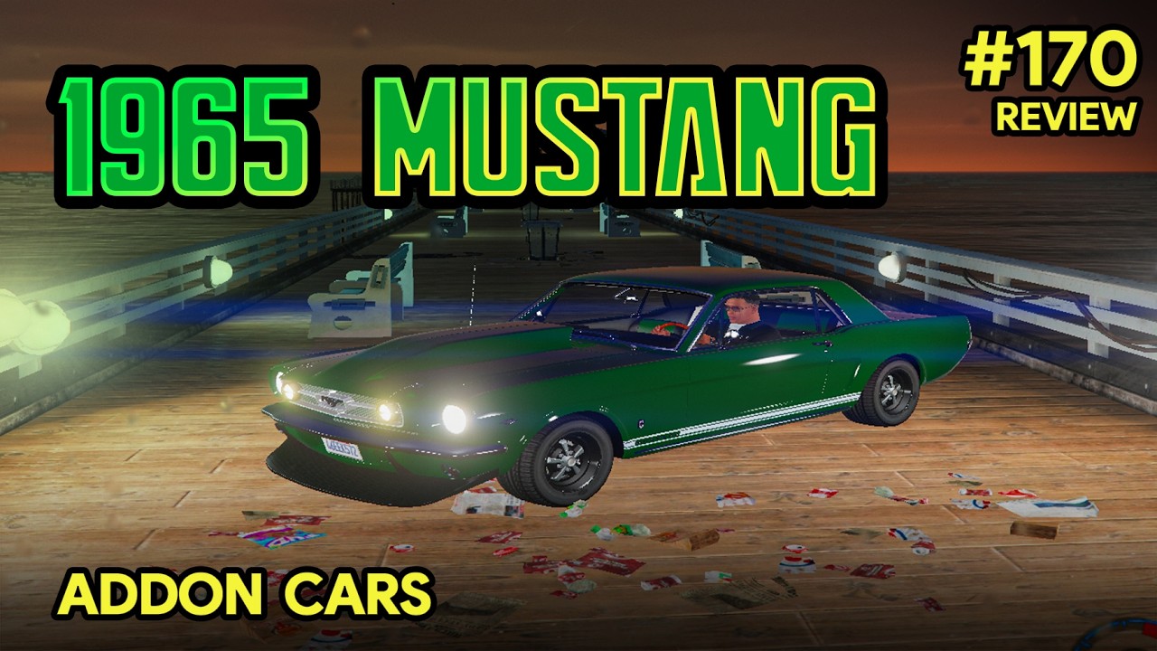 The Ultimate Classic! 1965 Ford Mustang Pack Mod Review - 170