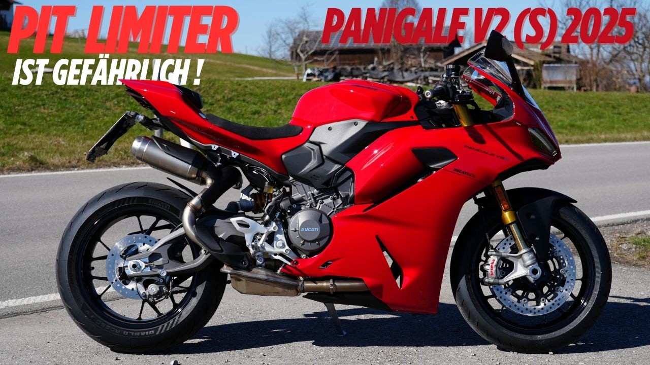Pit Limiter der Panigale V2S 2025 ist eine GEFAHR ! wenn du ihn als Tempomat nutzt 😳