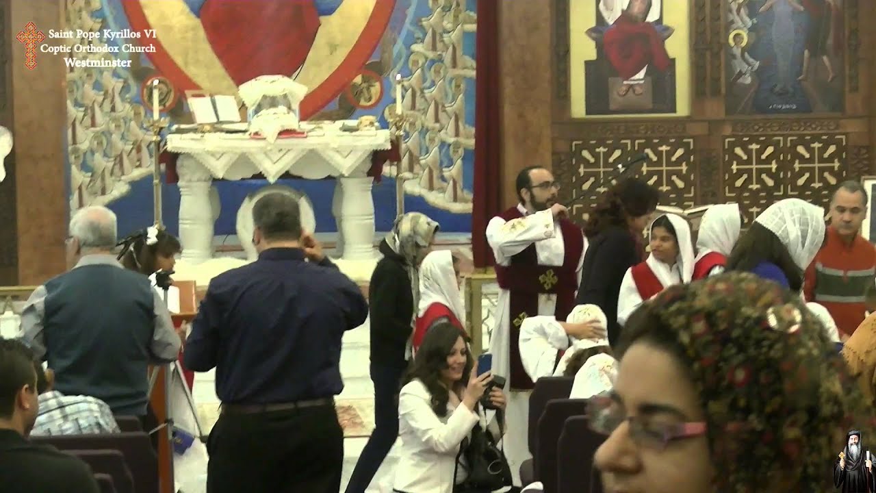 الشماسات الجدد بكنيسة البابا كيرلس السادس وستمنستر