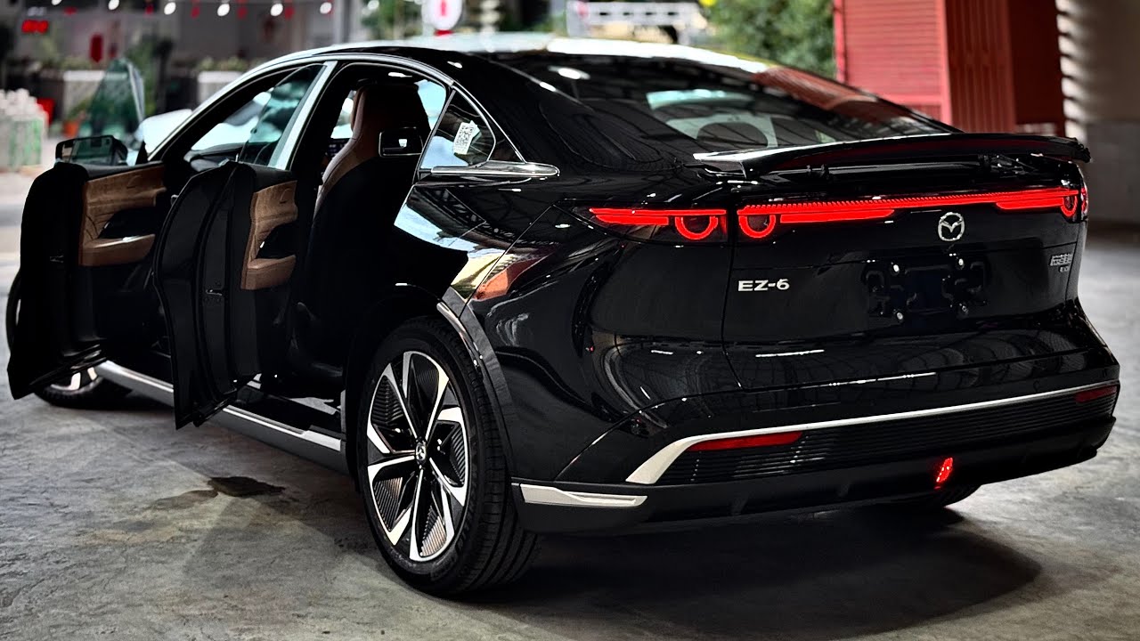 All-New! Mazda EZ-6 : Luxury EV Sedan | Black Color