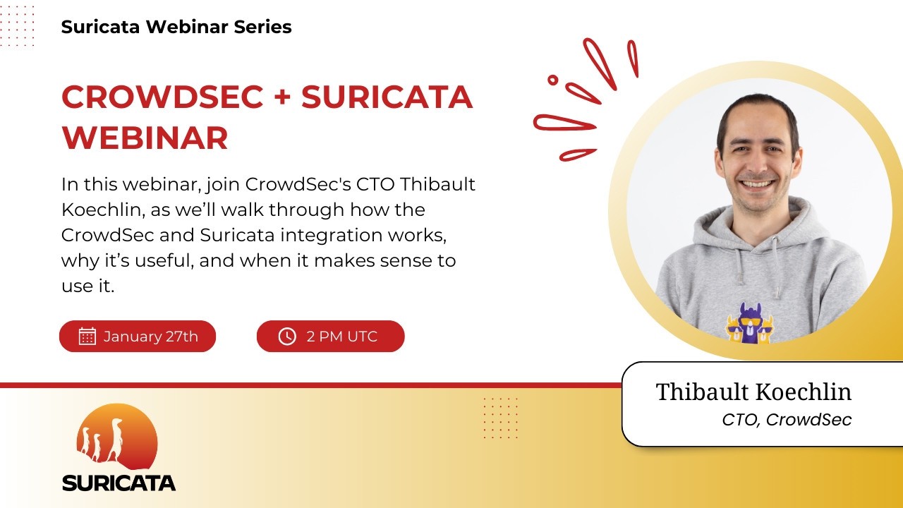 CrowdSec Suricata Integration with Thibault Koechlin
