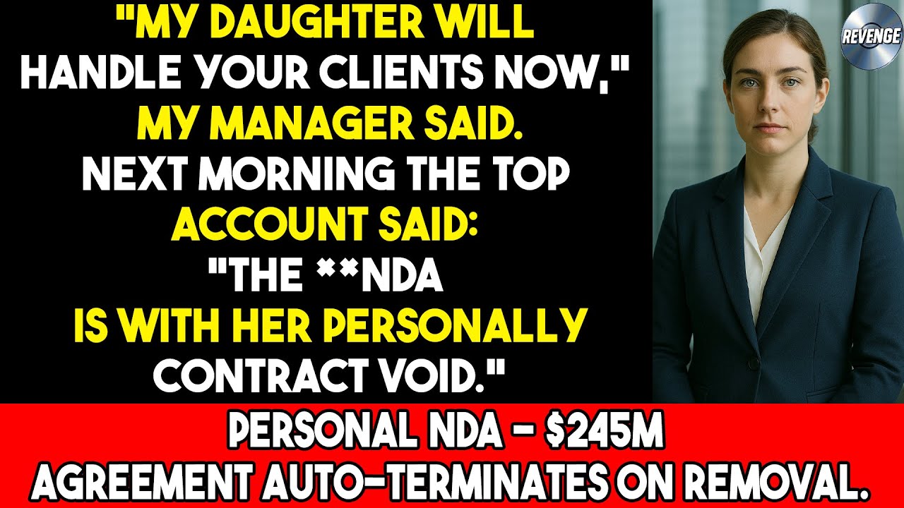 She Wasn't Supposed to Matter—Until the $245M Deal Collapsed Overnight
