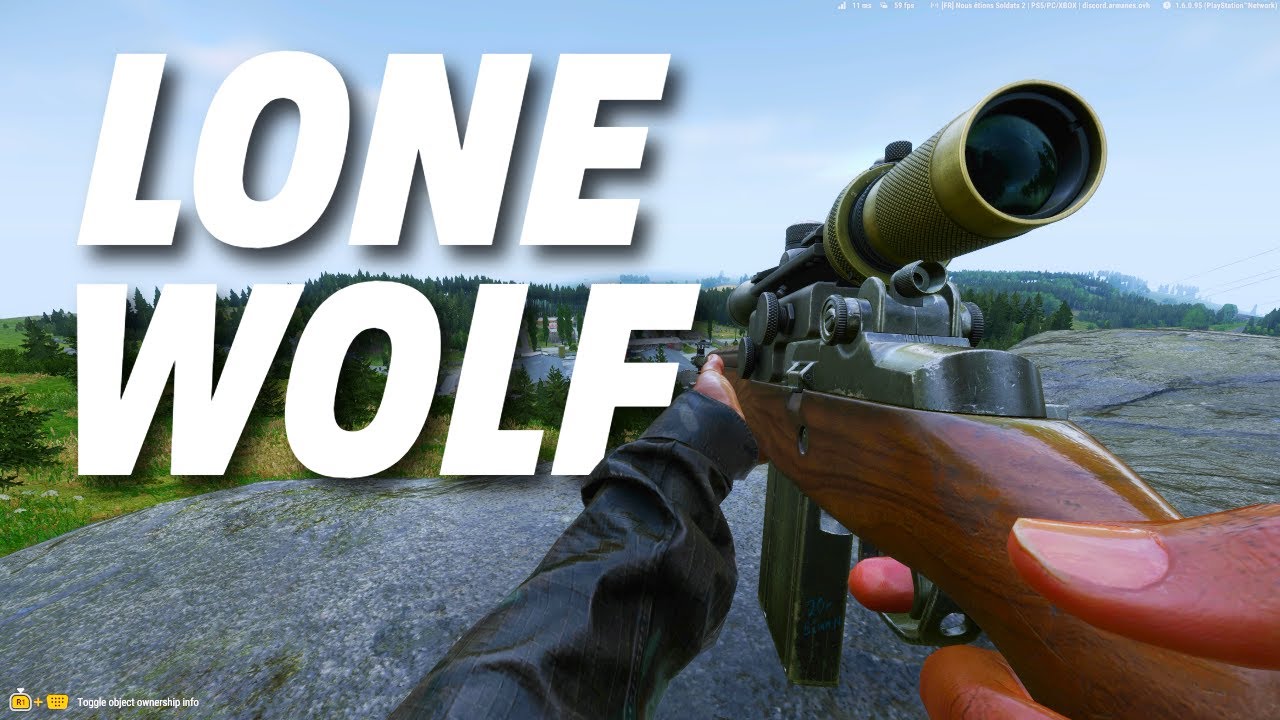 Lone Wolf Ambushes in a 128-Player War | Arma Reforger Live