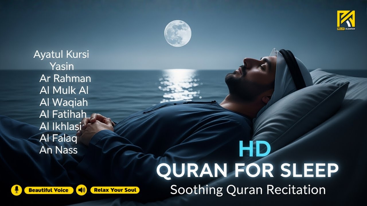 The Best Surah For Sleeping And Your All Problems Solve | Recited By Alaa Aqel Relaxing