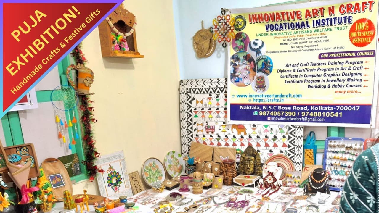 Innovative Art N Craft Pre-Puja Exhibition 2025 | Explore Stunning Handmade Decor & Gifts