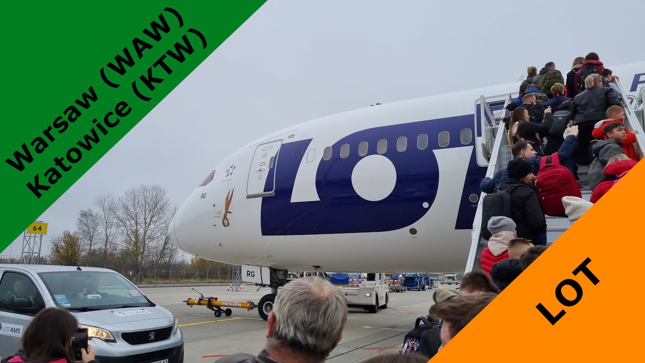 Tripreport | LOT | Warsaw (WAW) - Katowice (KTW) | 9.11.2024 | Boeing 787-8 | Premium Economy