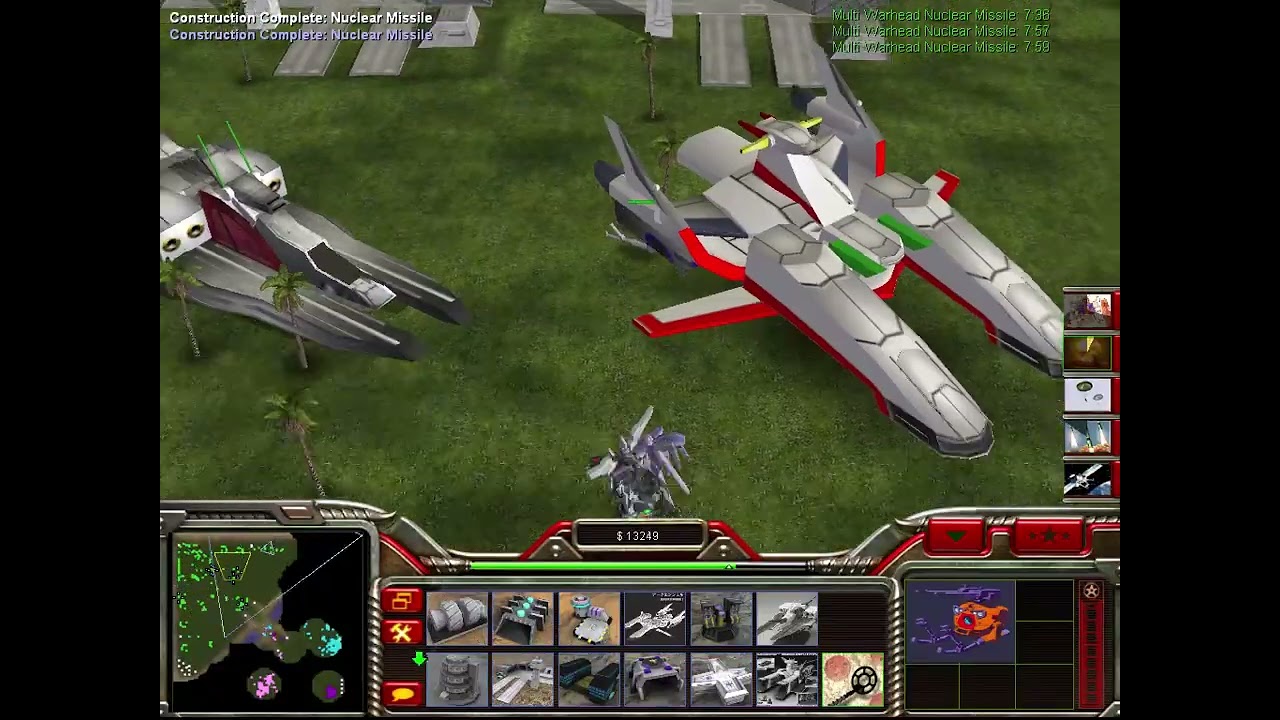 Generals Zero Hour Xenoforce Mod Gundam General (No Commentary)