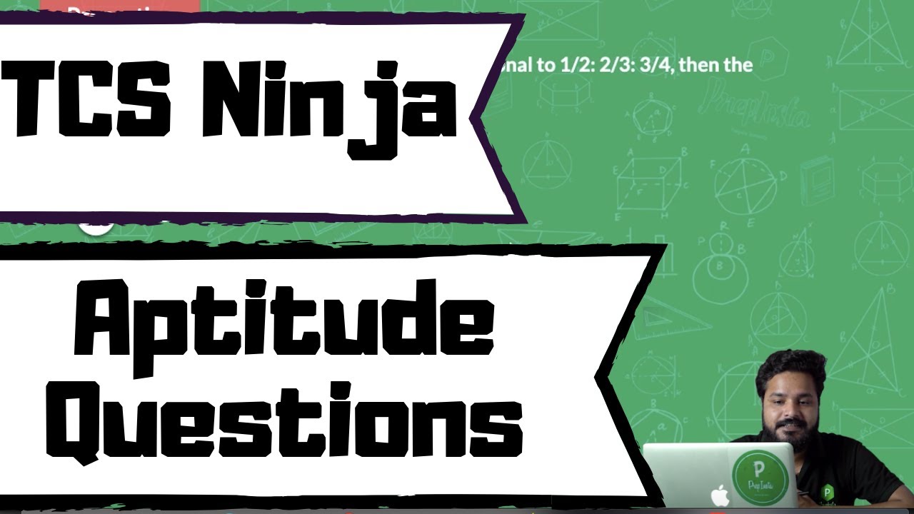 TCS Ninja Aptitude Questions with Answers (Ratio and Proportions)