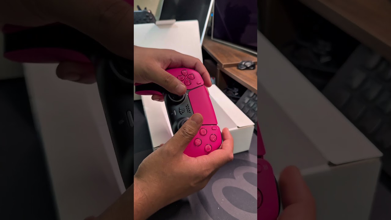 Nova Pink PS5 Dualsense Controller Unboxing