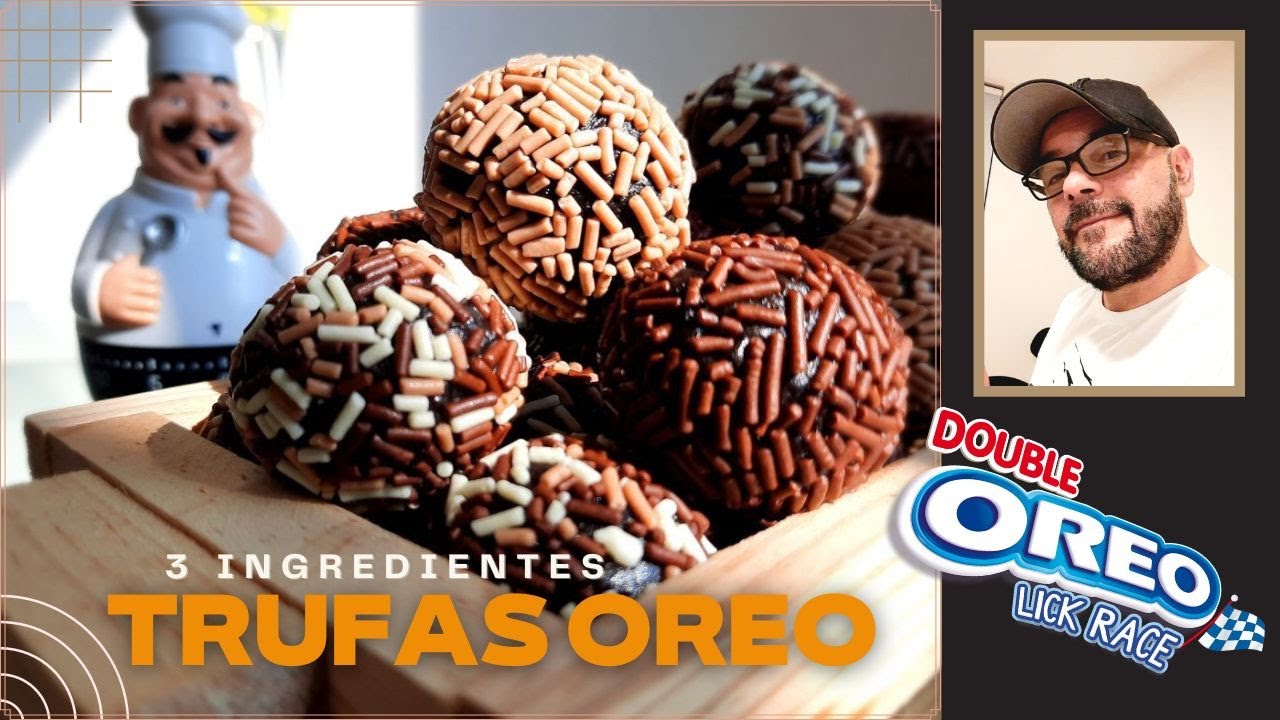 TRUFAS DE GALLETA OREO [STEP BY STEP] How to make OREO COOKIES TRUFFLES