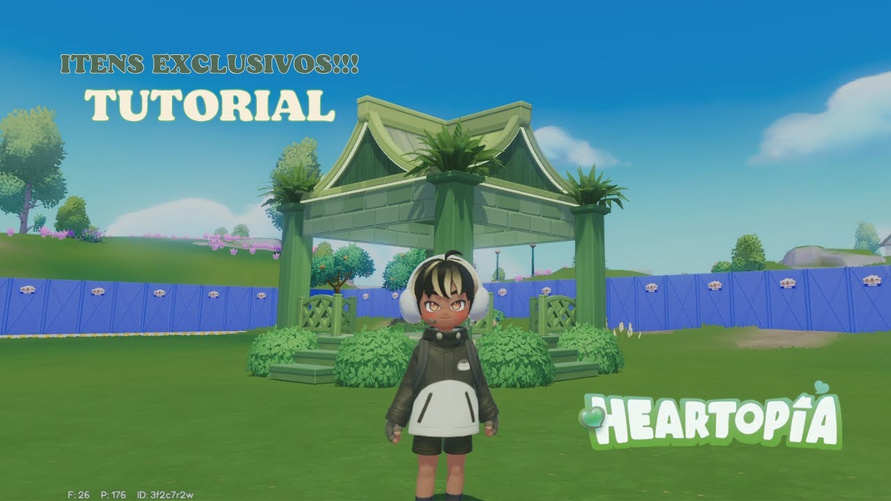 Como Fazer um GAZEBO no Heartopia 🌱 Tutorial Completo🌱 (sem cortes)
