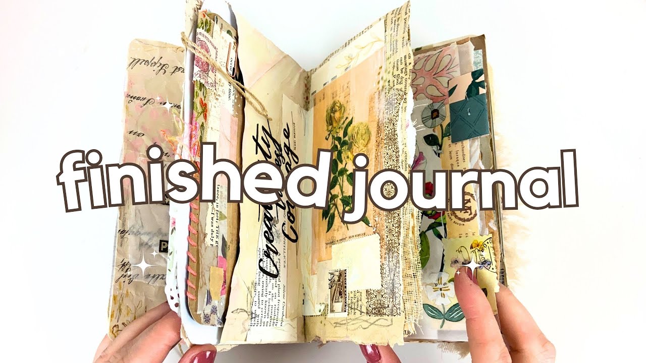 Junk journal flip through (Junk Journal January 2024)