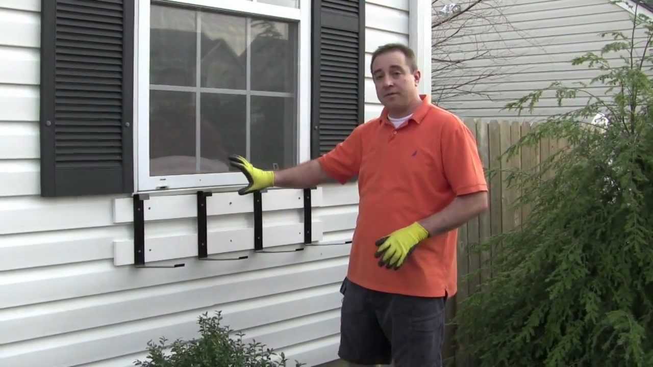 Part 3 the window box guy&trade; (732) 895-6262 Mounting Window Boxes Mayne Window Boxes