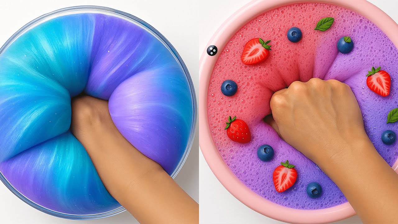 12 Hour of Relaxing Slime ASMR for Ultimate Calmness #251