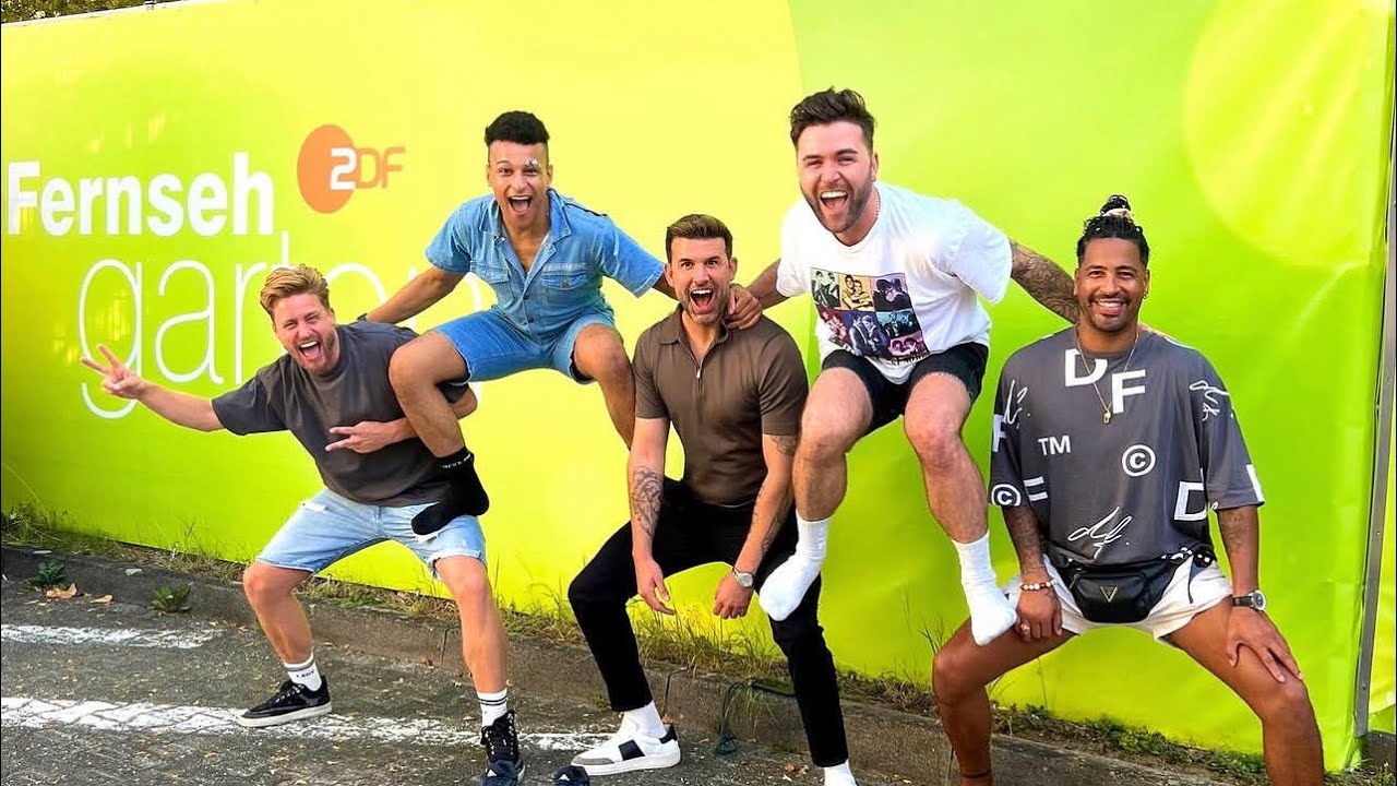 Mein Tag beim ZDF Fernsehgarten - Mit Team 5ünf