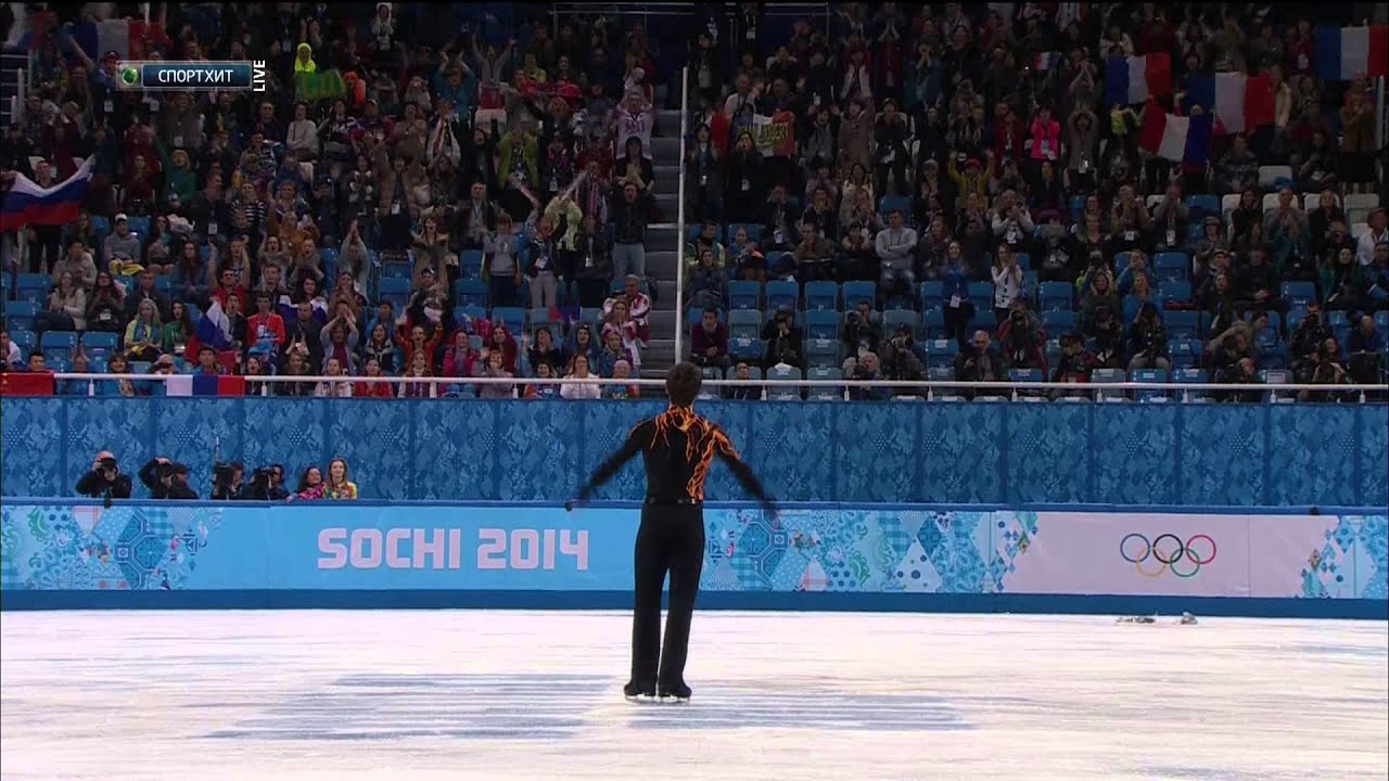 Brian Joubert 2014 olympics SP