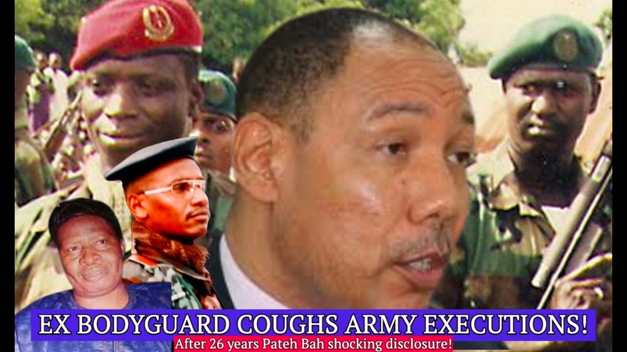 PATEH BAH, FORMER JAMMEH BODYGUARD CLARIFIES DISTURBING DETAILS!