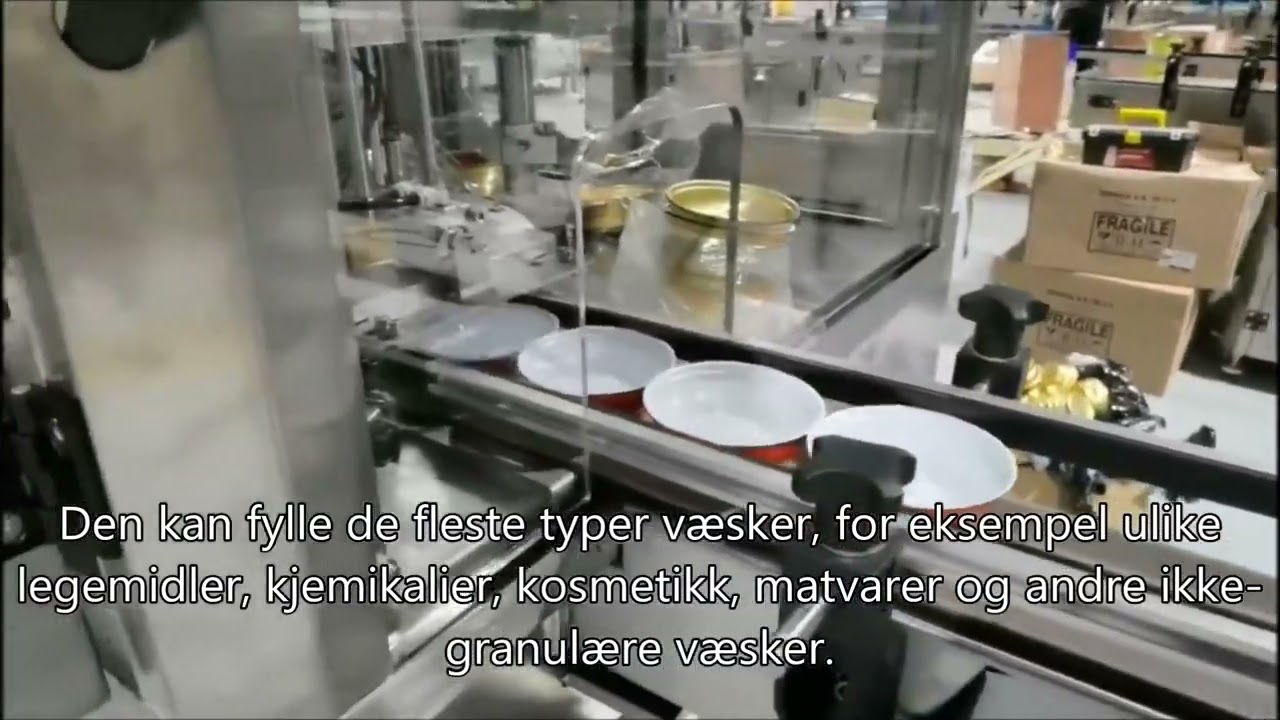 Vannjuicefyllingsmaskin,Magnetisk drivpumpe v&aelig;skefyllingsmaskin,metallboks s&oslash;mmer