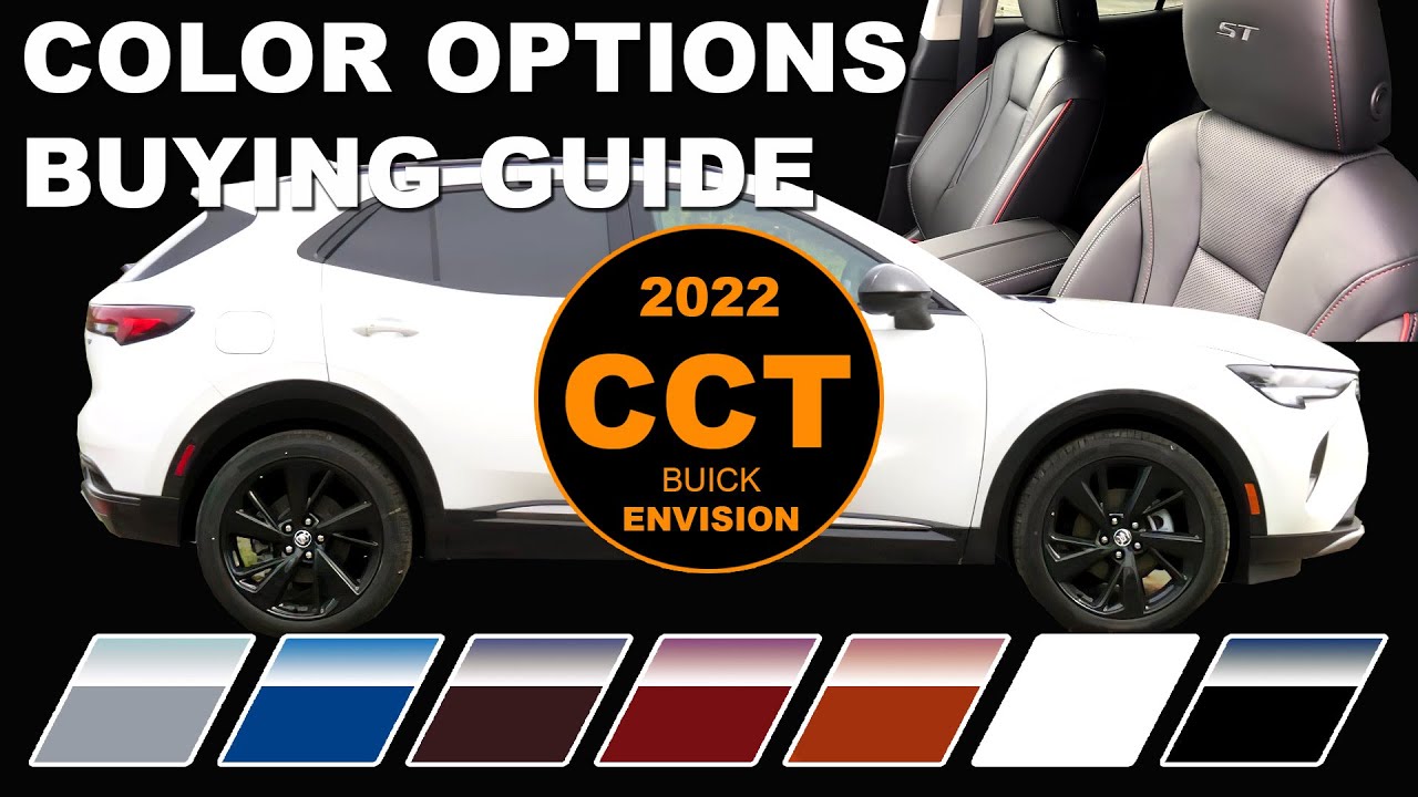 2022 Buick Envision - Color Options Buying Guide