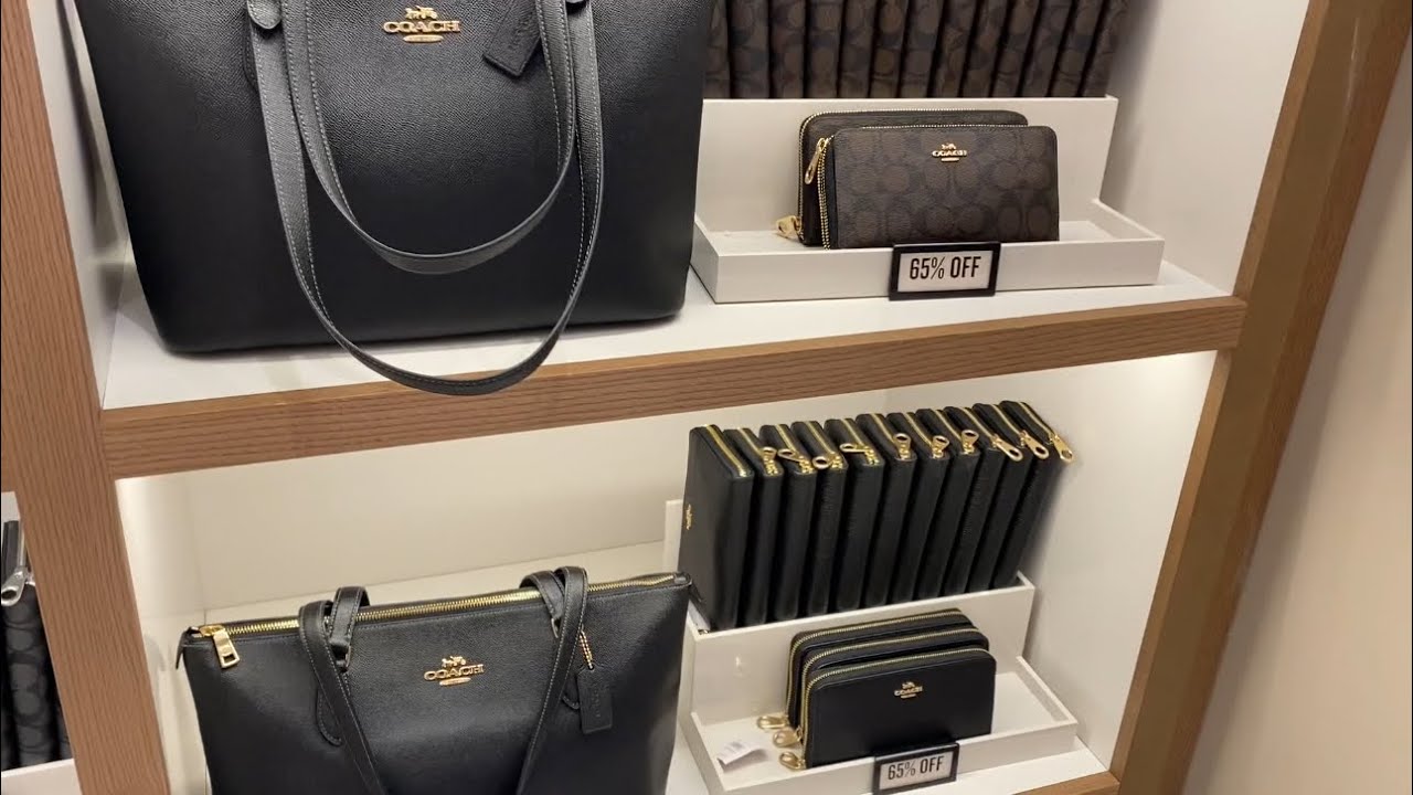 COACH OUTLET ~SALE and CLEARANCE ~WALLET ~SHOES ~BAG~CLOTHES ~SHOES #shopwithme #shopping #sale