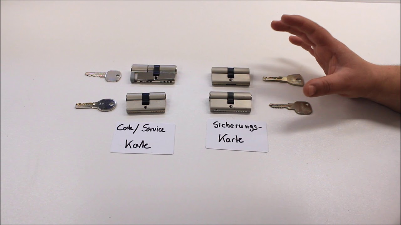 Codekarte vs Sicherungskarte
