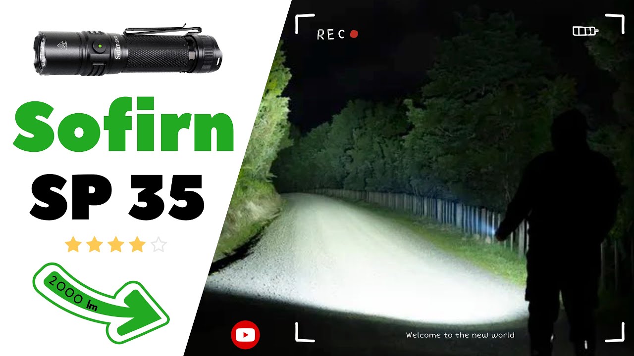 Фонарик SOFIRN SP-35 / Обзор тест фонаря 🔦