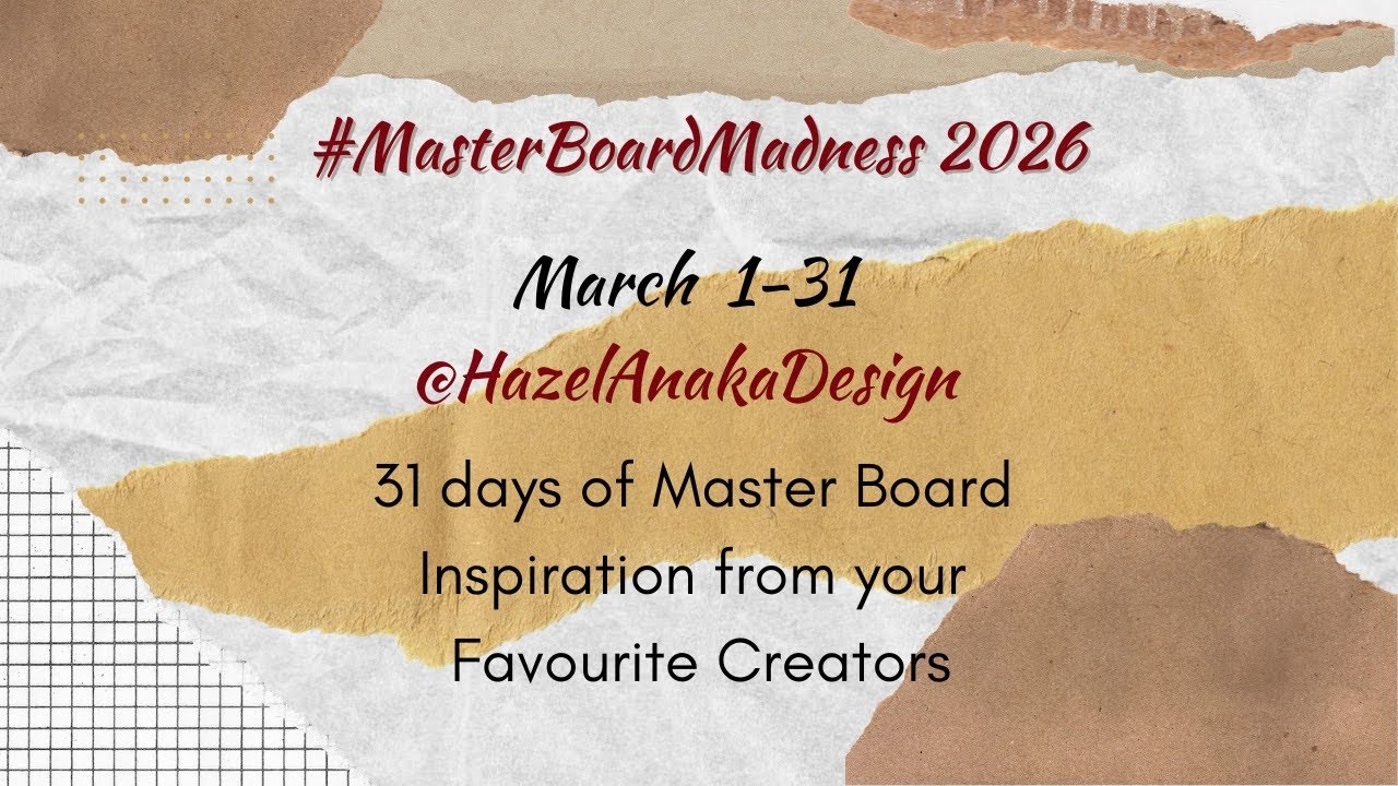 Пришло время для #masterboardmadness! Творите с помощью чеков! #thesimplecrafter
