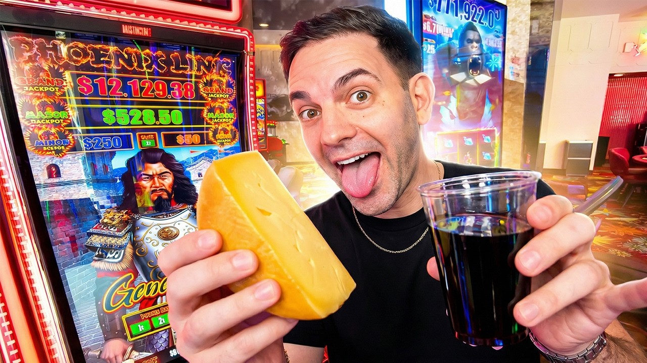 I cut the cheese in the casino