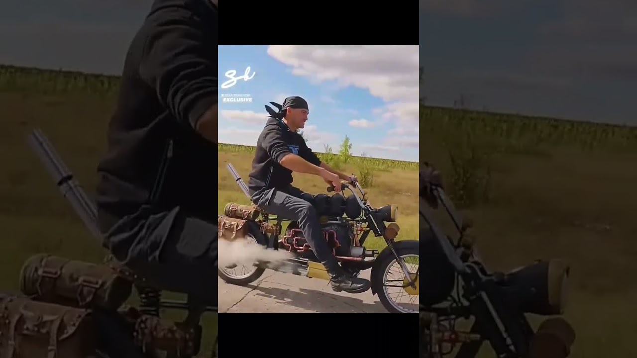 moto a vapor de agua