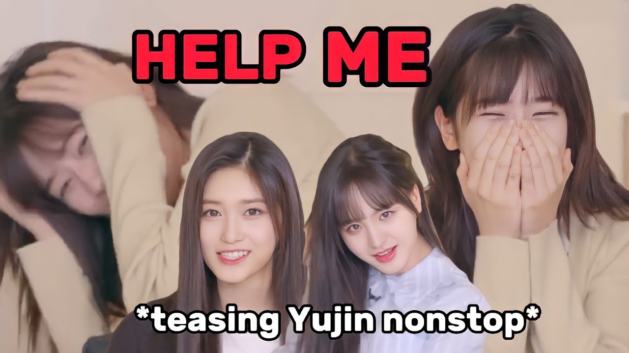 LIZ and LEESEO exposing and teasing YUJIN every chance they got