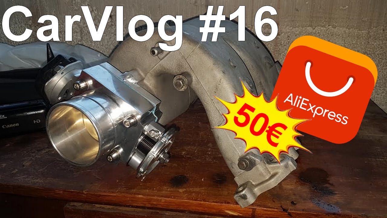 Montage papillon AliExpress sur 205 GTI