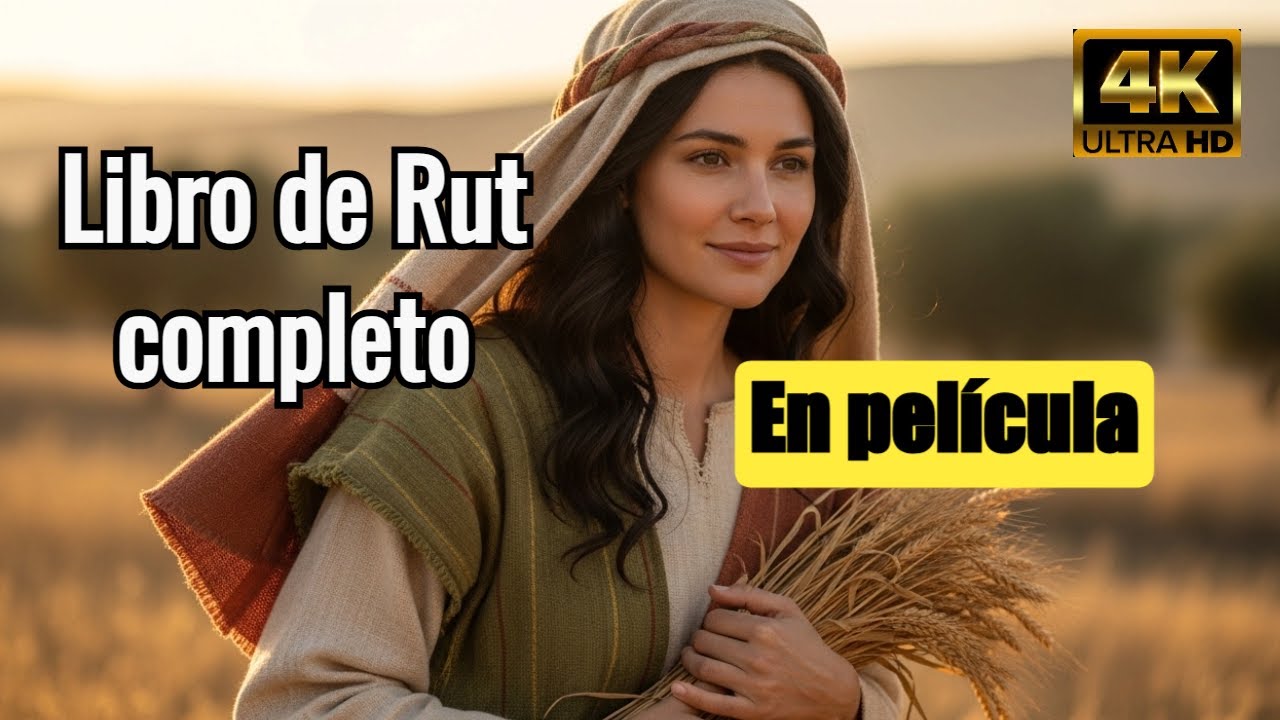 Libro de Rut en película 4k | NARRACIÓN CLARA Y AMENA #biblia