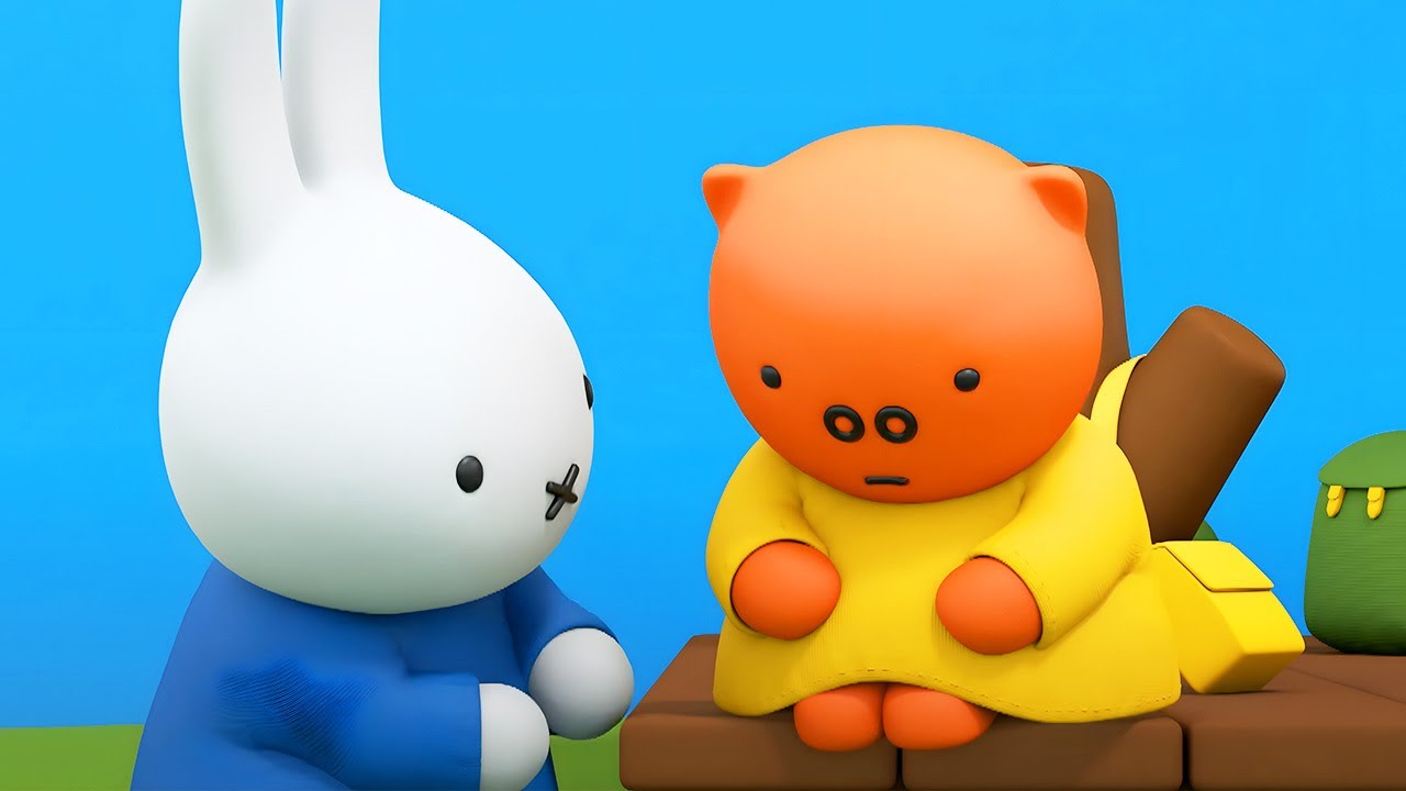 Knorretje is verdrietig | nijntjes avonturen, groot en klein | nijntje | series voor kids