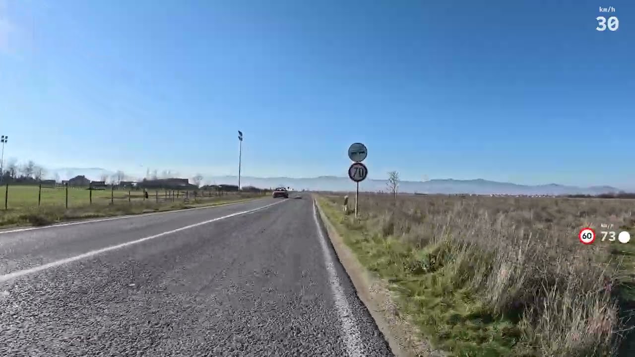 Cycling with radar telemetry overlay