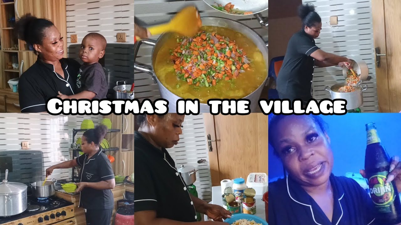 Видеоблог о жизни в деревне! Празднование Рождества 🎄 в деревне / приготовление рождественских бл...