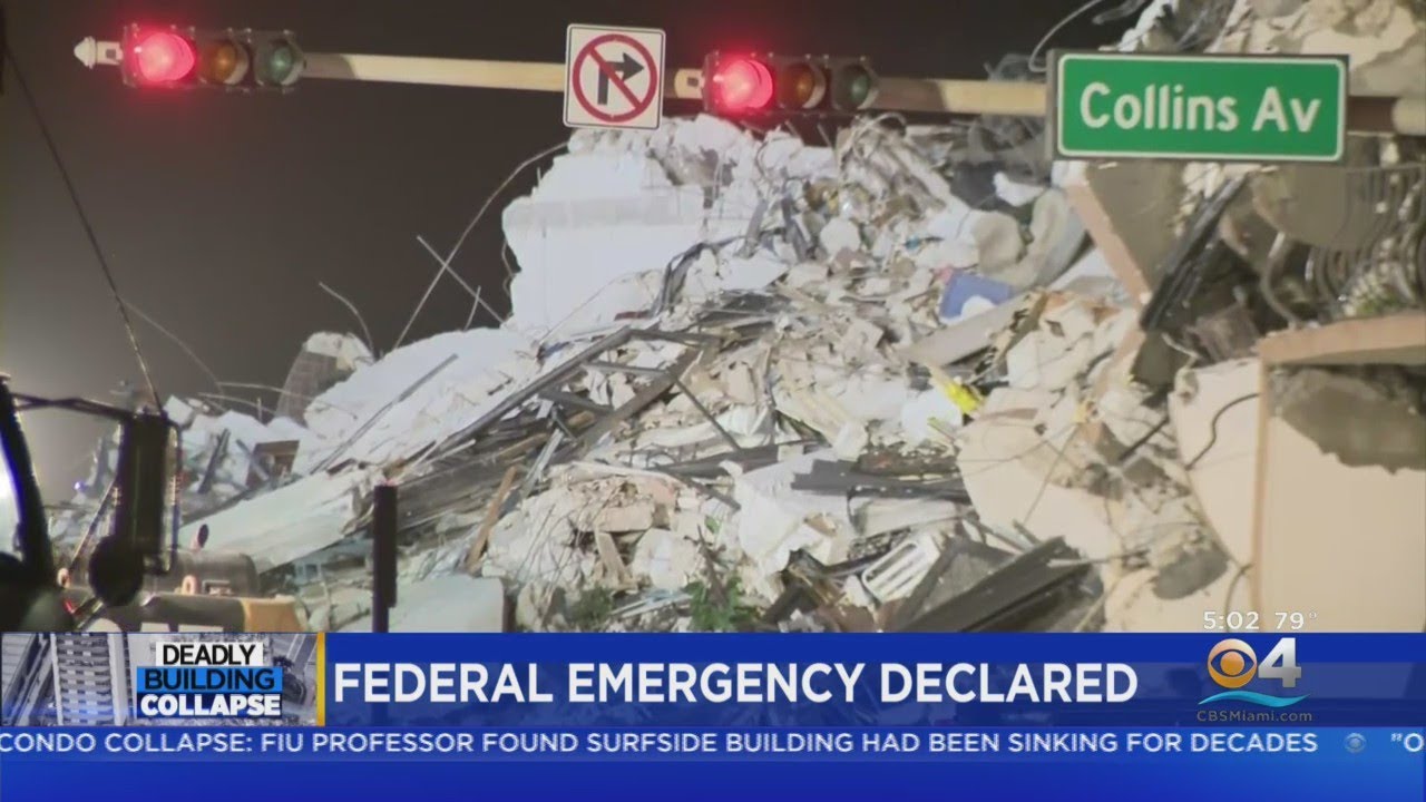 President Biden Approves Florida Emergency Declaration After Surfside Condo Collapse