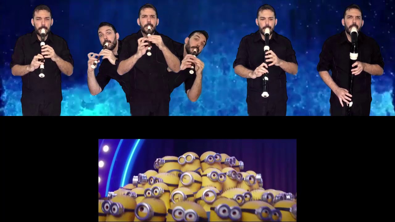 The Minions - Papa Mama Loca Pipa (for recorder quartet)