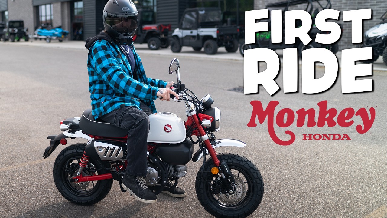 Обзор Honda Monkey 2025 Ride | Реальные тест-драйвы и впечатления